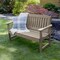 Highwood Usa 4ft Lehigh Garden Bench Outdoor Furniture for Patio, Backyard, Garden AD-BENW2-WBR - alternate 3